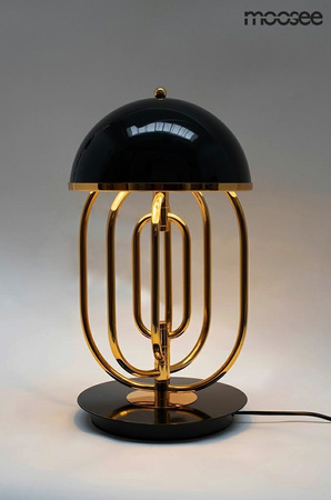 Lampa stołowa BOTTEGA złota / czarna