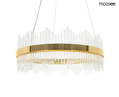 Lampa wisząca FLORENS 80 złota