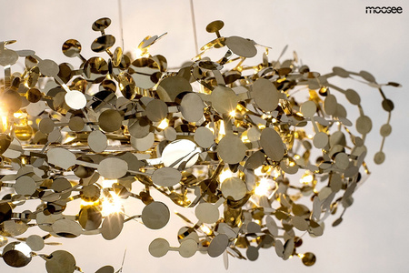 Lampa wisząca MONETE 60 chrom