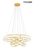 Lampa wisząca LIBERTY TRIPLES złota