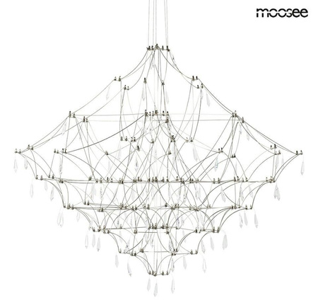 MOOSEE lampa wisząca CONSTELATION 200 -   LED, stal szczotkowana