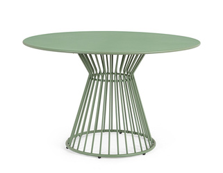 BIZZOTTO stół ogrodowy AUSTIN 120         zielony