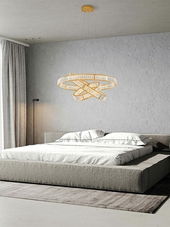 Lampa wisząca LIBERTY TRIPLES złota