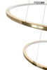 Lampa wisząca RING SLIM S złota