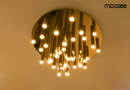MOOSEE lampa sufitowa / plafon ORGANO 60  złota