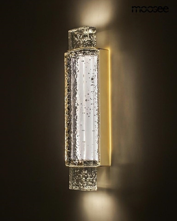 Lampa ścienna TESORO złota