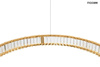 Lampa wisząca LIBERTY TRIPLES złota