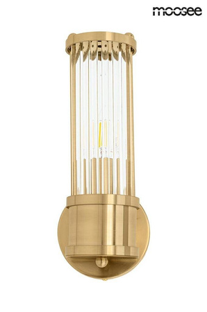 Lampa wisząca TUBS 18 złota