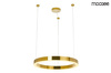 Lampa wisząca RING LUXURY 50 złota - LED, chromowane złoto