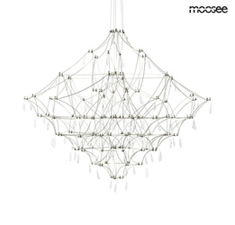 MOOSEE lampa wisząca CONSTELATION 100 -   LED, stal szczotkowana
