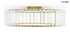 Lampa sufitowa / plafon CROWN 50 złota