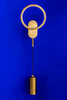 Lampa ścienna COMO złota