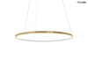 Lampa wisząca RING SLIM 60 złota