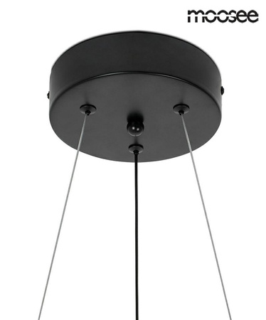 Lampa wisząca SERPIENTE 60 czarna