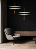 Lampa wisząca PARROT 68 złota