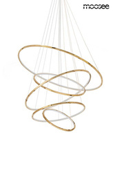 Lampa wisząca RING SLIM L złota