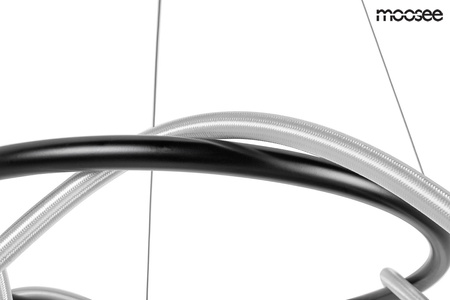 Lampa wisząca SERPIENTE 60 czarna