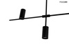 Lampa wisząca MODERNO czarna