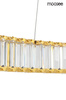 Lampa wisząca LIBERTY 80 złota
