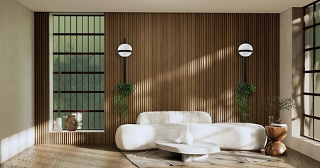 Lampa ścienna ścienna PLANT WALL czarna