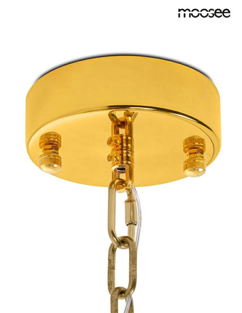 Lampa wisząca IMPERO złota