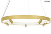 Lampa wisząca CIRCLE SPOT 98 GOLD złota