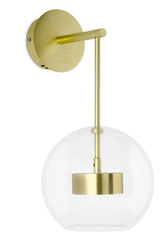 MOOSEE lampa ścienna CAPRI WALL złota