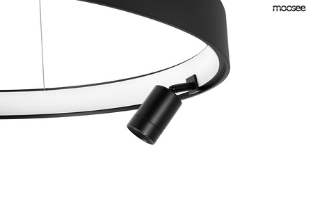 Lampa wisząca CIRCLE SPOT 98 BLACK grafitowa