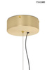 Lampa wisząca ECHO 140 złota