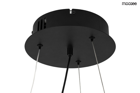 Lampa wisząca CIRCLE SPOT 98 BLACK grafitowa