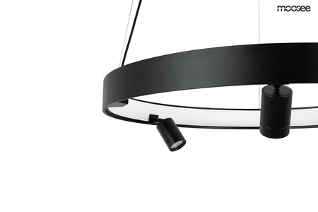 Lampa wisząca CIRCLE SPOT 98 BLACK grafitowa