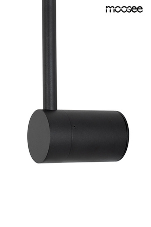 Lampa ścienna OMBRE 60 czarna
