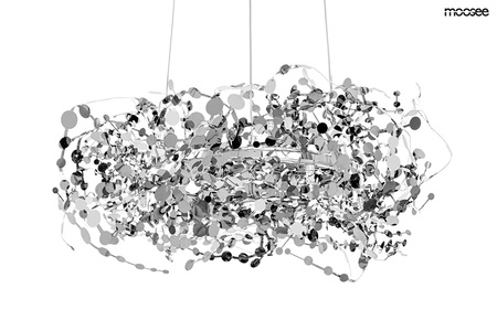 Lampa wisząca MONETE 60 chrom