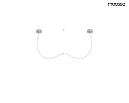 MOOSEE lampa wisząca LASSO 200 Smart      srebrna