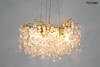 Lampa wisząca RIVIERA 80 złota