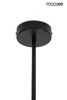 Lampa wisząca MODERNO czarna
