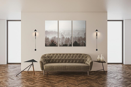 Lampa ścienna CLARID BLACK czarna