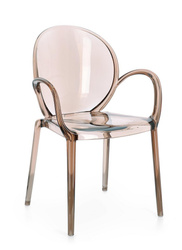 BIZZOTTO krzesło ogrodowe CAMILLA         brązowe