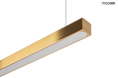 Lampa wisząca LINUS 120 złota