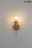 Lampa ścienna TORCH złota