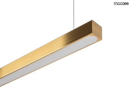 Lampa wisząca LINUS 80 złota