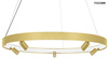 Lampa wisząca CIRCLE SPOT 98 GOLD złota
