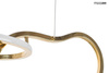 Lampa wisząca JAZZ 3 złota