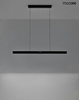 Lampa wisząca LINER czarna