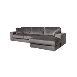 RICHMOND sofa narożna SANTOS R szara