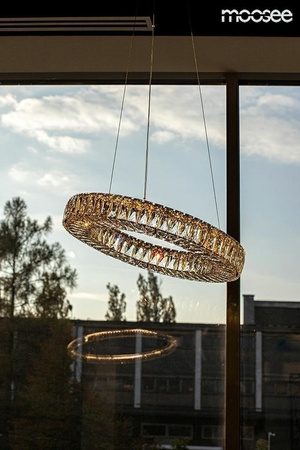 Lampa wisząca ALLISIA 80 złota