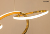 Lampa wisząca JAZZ 6 złota