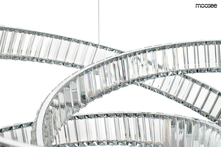 Lampa wisząca WAVE 80 chrom