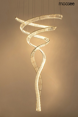 Lampa wisząca WAVE CORDON 2B chrom