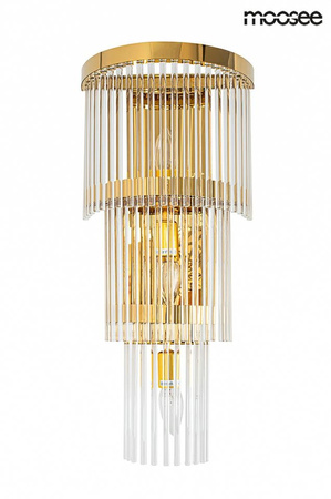 Lampa ścienna ESTRO złota